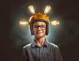 Featured Image - Lightbulb Idea Helmet